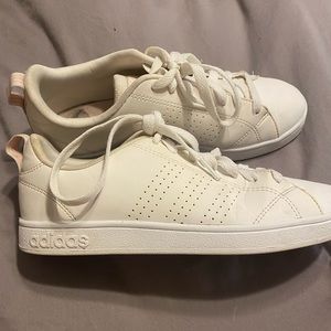 White adidas sneakers